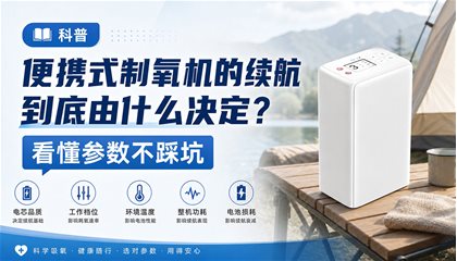 科普｜便携式制氧机的续航到底由什么决定？看懂参数不踩坑