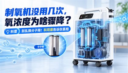 制氧机没怎么用，氧浓度就下降？别着急直接换分子筛，科司德告诉你真相